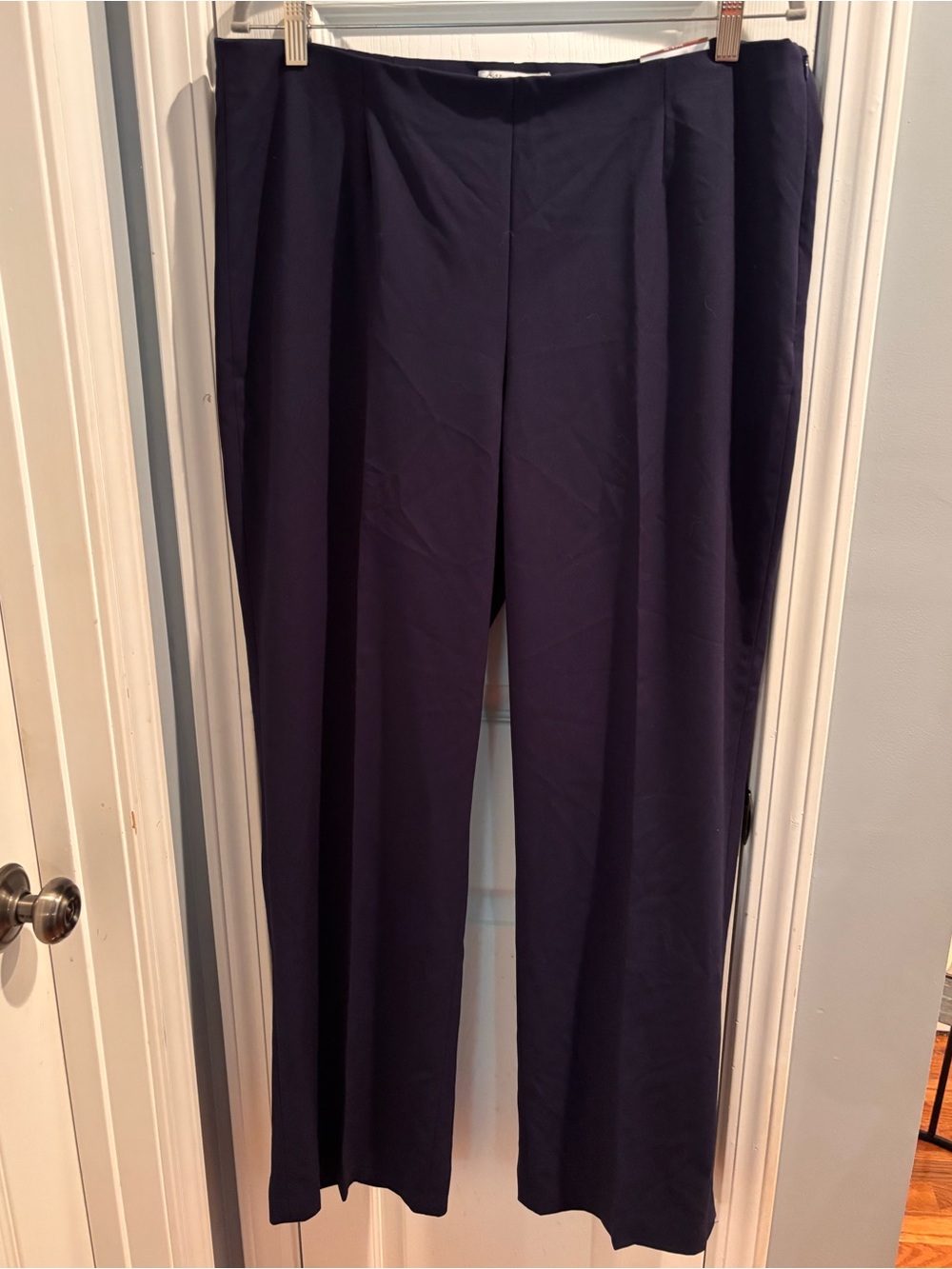 Coldwater Creek Dark Navy Wide-Leg Trousers